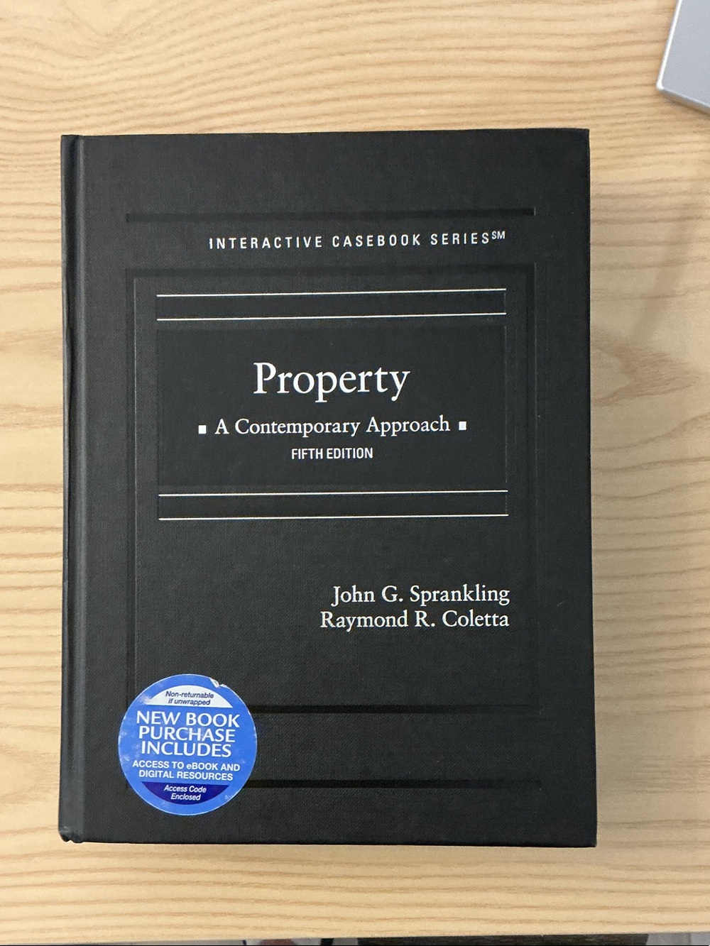 Property: A Contemporary Approach (Fifth Edition)